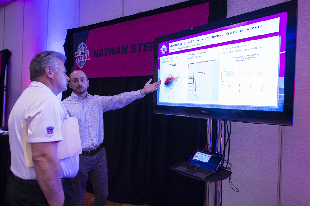 Nathan Sterken walks through his winning report at the 2019 Big Data Bowl.