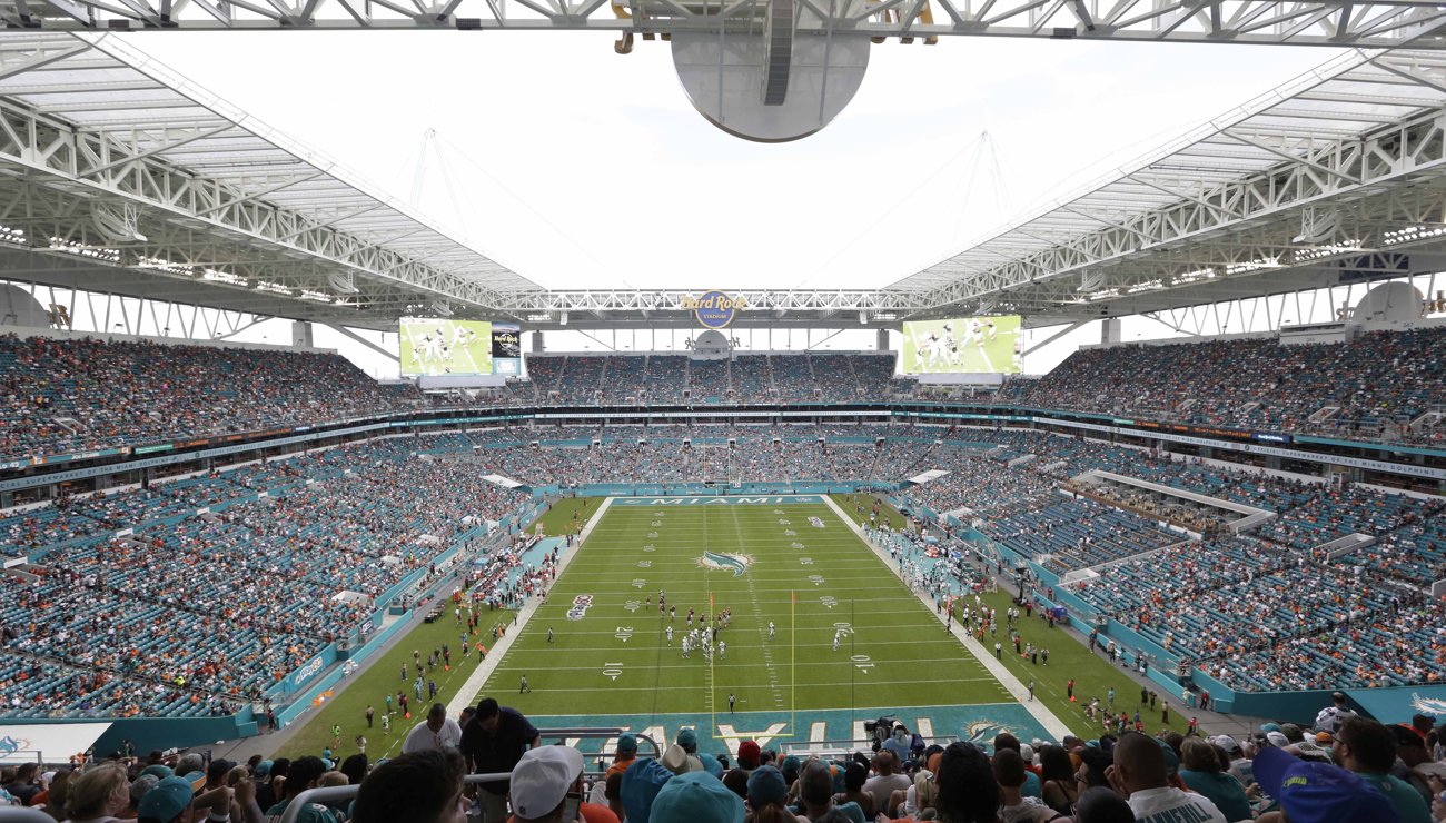 TEAM HISTORIES Miami Hard Rock Stadium